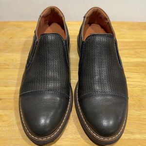 Pikolinos Made In Spain Leather Loafers, Brown/Olive Green, Women’s Size 37